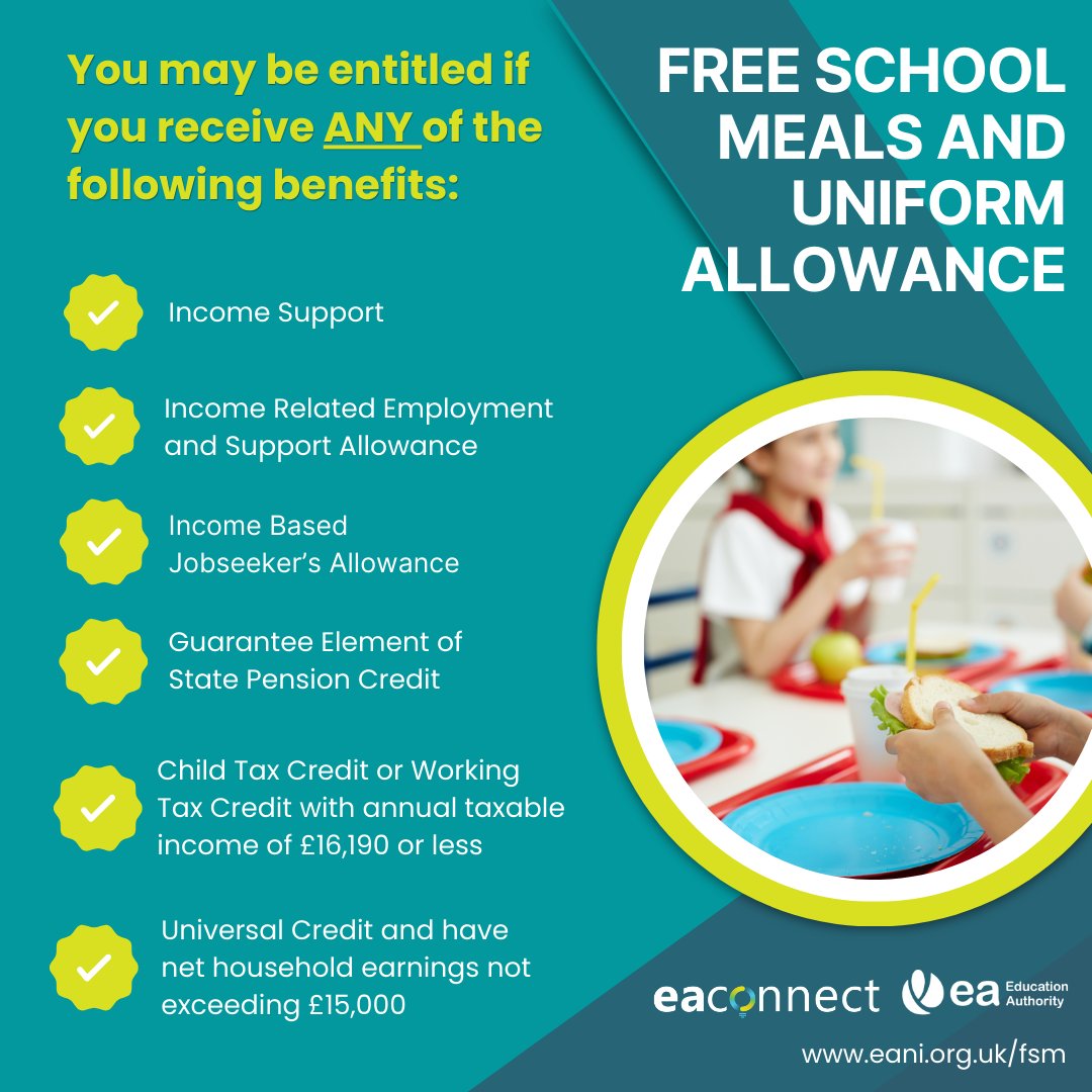 SaintsCollege's tweet photo. Free School Meals &amp; Uniform Allowance - you need a Proof of Benefit letter for your application. To request one, visit: https://t.co/zF3ScT5rKJ
If you receive Tax Credits or Universal Credit, you don’t need the letter but will need to upload evidence. Info https://t.co/dy7G9kDqfS https://t.co/5WNBTQfrne