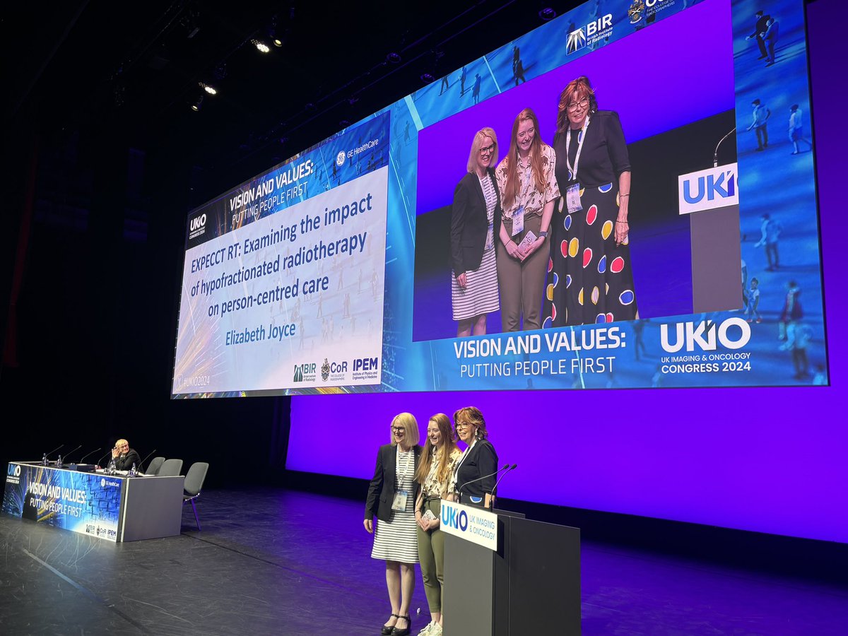The Pitch Your Project awards are given at #UKIO2024. 4 awards of £5k each have been made by the board of Radiology and Oncology Congresses (ROC) to fund research, audit and service improvement projects