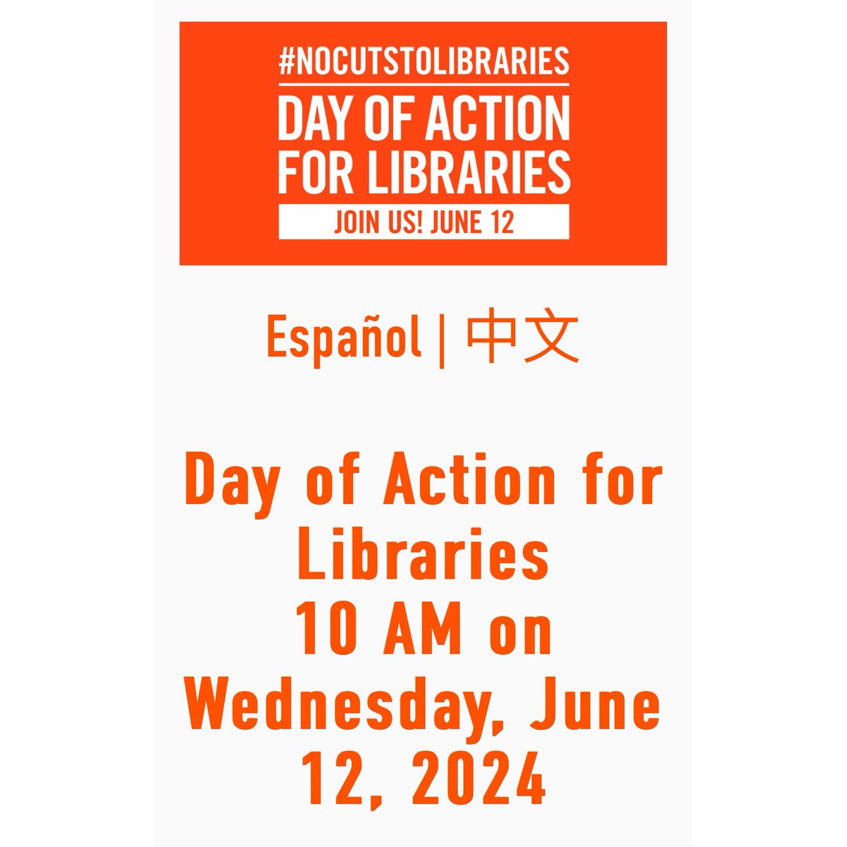 racialimaginary's tweet photo. New York City libraries are facing a $58.3 million budget cut that could force most branches to reduce service to just five days a week. On the Day of Action for Libraries, tell @NYCMayor &amp; @NYCCouncil: #NoCutsToLibraries https://t.co/vFYZhiS8FC https://t.co/FgzdkuKXRb