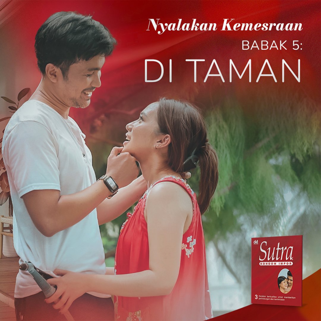 Pagi-pagi udah sibuk urusan sendiri-sendiri, sampe lupa kalo udah sah suami istri. Lebih baik tarik Ayang untuk #NyalakanKemesraan di taman supaya hubungan makin lengket lagi

Siapa yang udah coba? 

#WaktunyaSutra