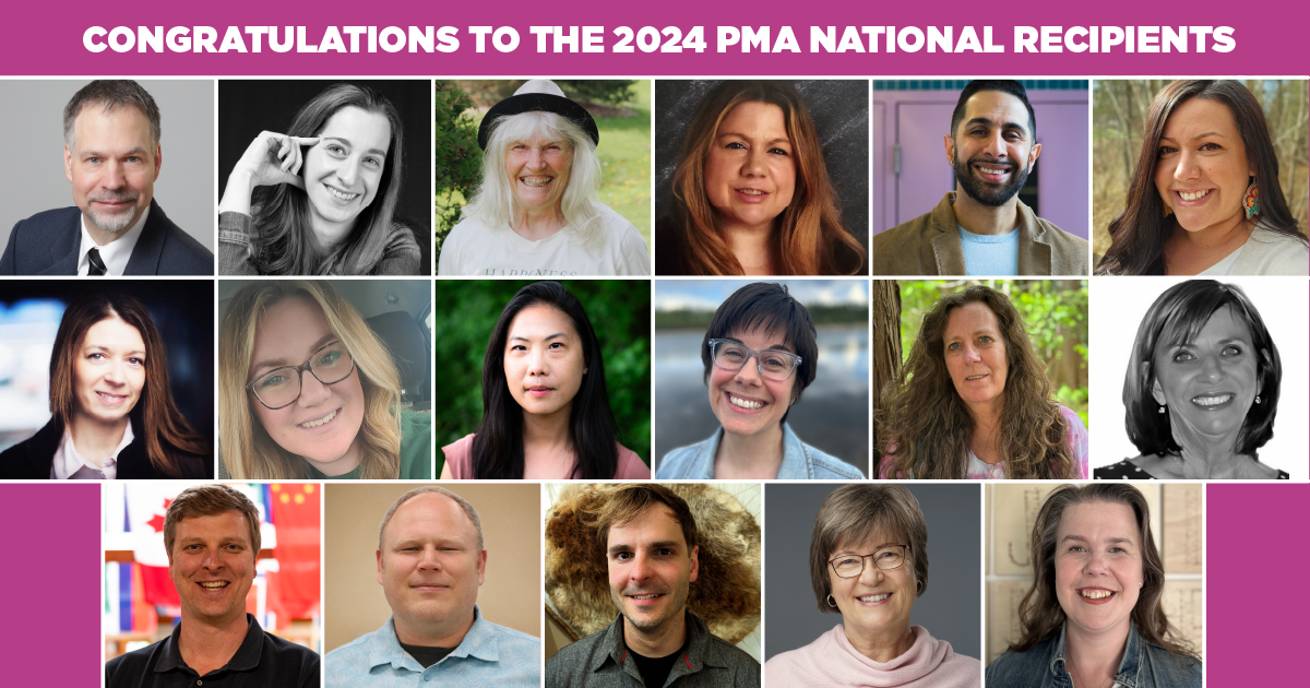 ISED_CA's tweet photo. Congrats to the recipients of the 2024 #PMAwards! 👏 

On this 30th year of the PM Awards, we recognize these educators for making a significant difference, inspiring both their students and communities. 

Read more: https://t.co/gx0qmdrXg2 https://t.co/77I9PuGwau