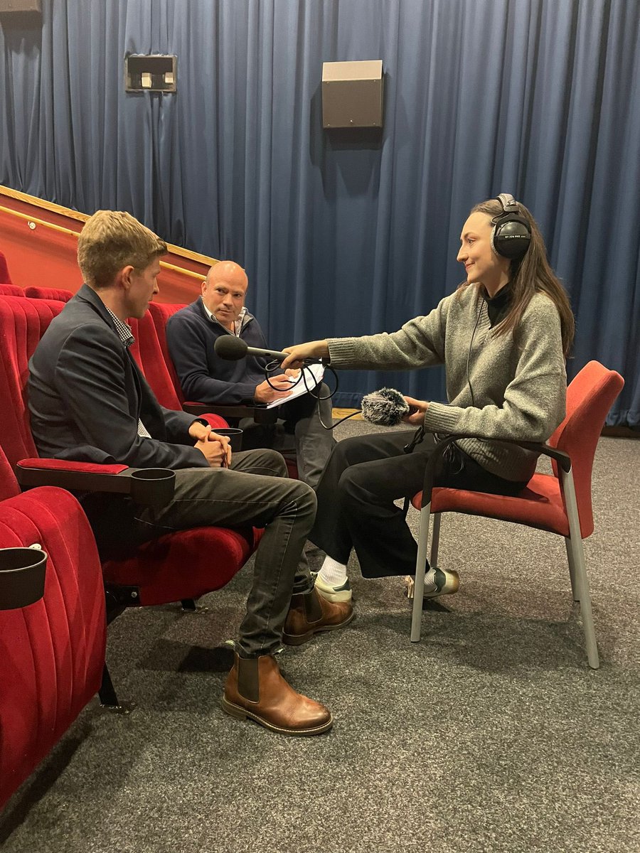 Good to chat to Andy and Henrietta from <a href="/TheEconomist/">The Economist</a> about my campaign for a fair deal here in Richmond &amp; Northallerton (and thank you to <a href="/TheStationRich/">The Station</a> for a fab venue as always).