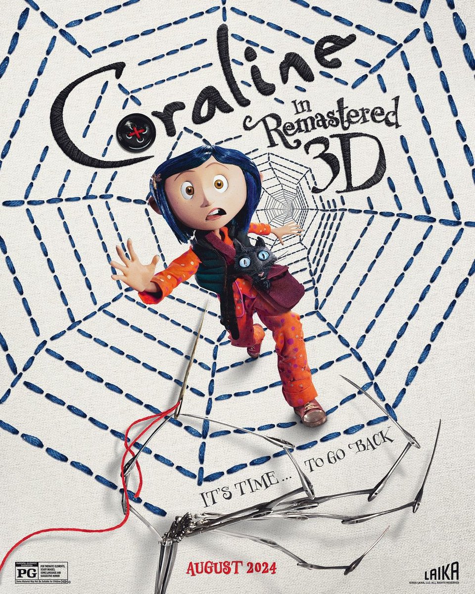 โอ้โห Coraline 3D ไม่รู้ว่าเข้าไทยมั้ย แต่จอดีใจไว้ก่อน 😭😭😭😭😭