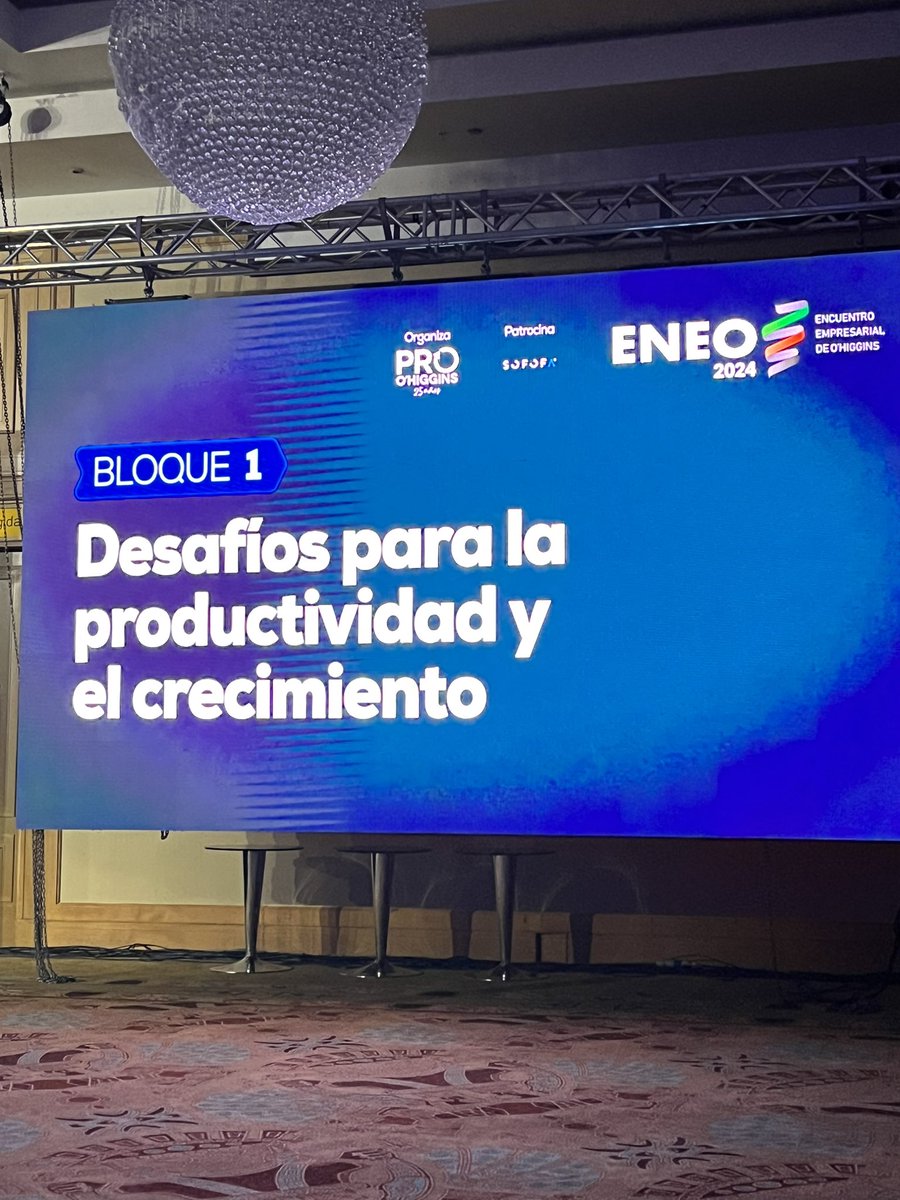 Hoy en ENEO “Desafíos para la productividad de Chile”
La educación es clave para potenciar la productividad del país… 
<a href="/ProOHiggins/">Pro O'Higgins</a>