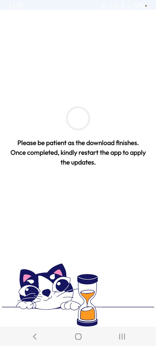 azlansf's tweet photo. Baru call Aeon Bank customer service. Under maintenance, katanya. Dekat sejam juga tunggu download update tak siap-siap, tak bergerak. Ingatkan Internet slow. Ada ke yang tengah alami nasib yang sama?
#BankEasy https://t.co/TOKR0o3rZ0
