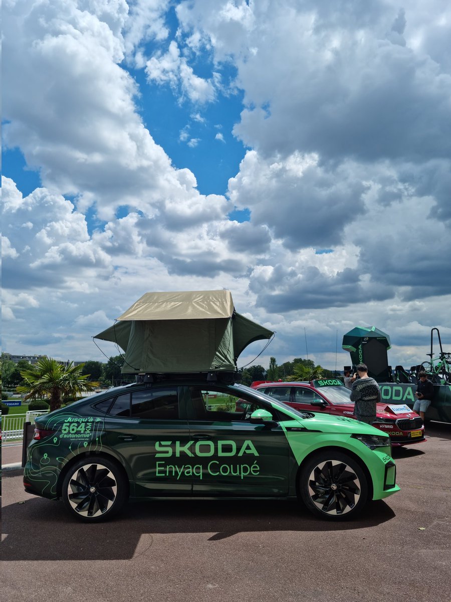 #sport #cyclisme 

🚴‍♂️ Škoda dévoile son dispositif et ses activations dans le cadre de son partenariat avec LES Tours de France. 

🚗 La marque déploie une flotte de 250 véhicules hybrides rechargeable ou électriques. 

🤓 A lire prochainement dans <a href="/SportBusiness_C/">SportBusiness.Club</a>