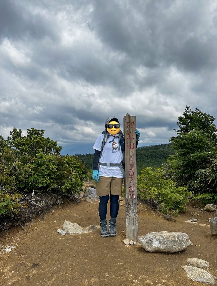 登山口駐車場到着目前で小熊横断して怖かったなあ🚸
取立山向かう道中見所たくさんの楽しい登山でした⛰️