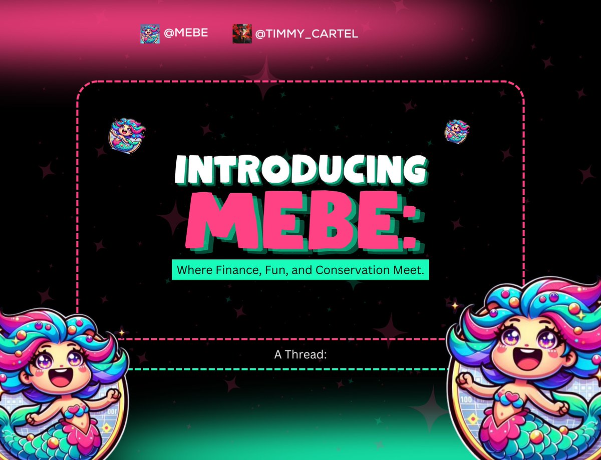 𝐖𝐡𝐢𝐥𝐞 𝐦𝐚𝐧𝐲 𝐚𝐫𝐞 𝐮𝐧𝐚𝐰𝐚𝐫𝐞….

Traditional cryptocurrencies lack excitement and ignore environmental concerns.

<a href="/mebeworld_/">Mebe World</a> challenges this by transforming digital finance with joy, rewards, and eco-conscious transactions!

Let’s explore 🔻

$MEBE #MEBEWORLD