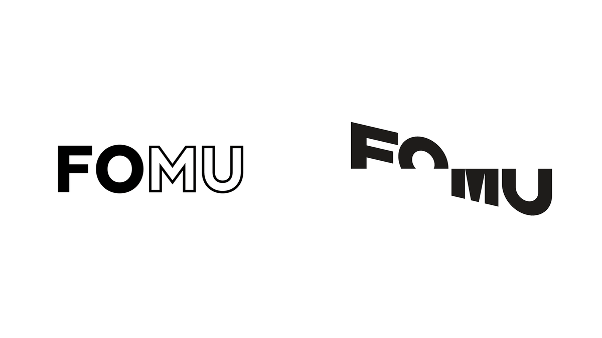 ucllc's tweet photo. Today on Brand New (Reviewed): New Logo and Identity for FOMU by Mutant https://t.co/eNPuByJYLt https://t.co/HDEgG79xfX