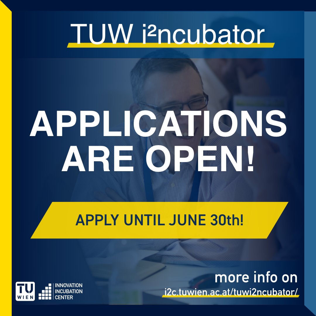 TU Wien Innovation Incubation Center (TUW i²c) tweet media