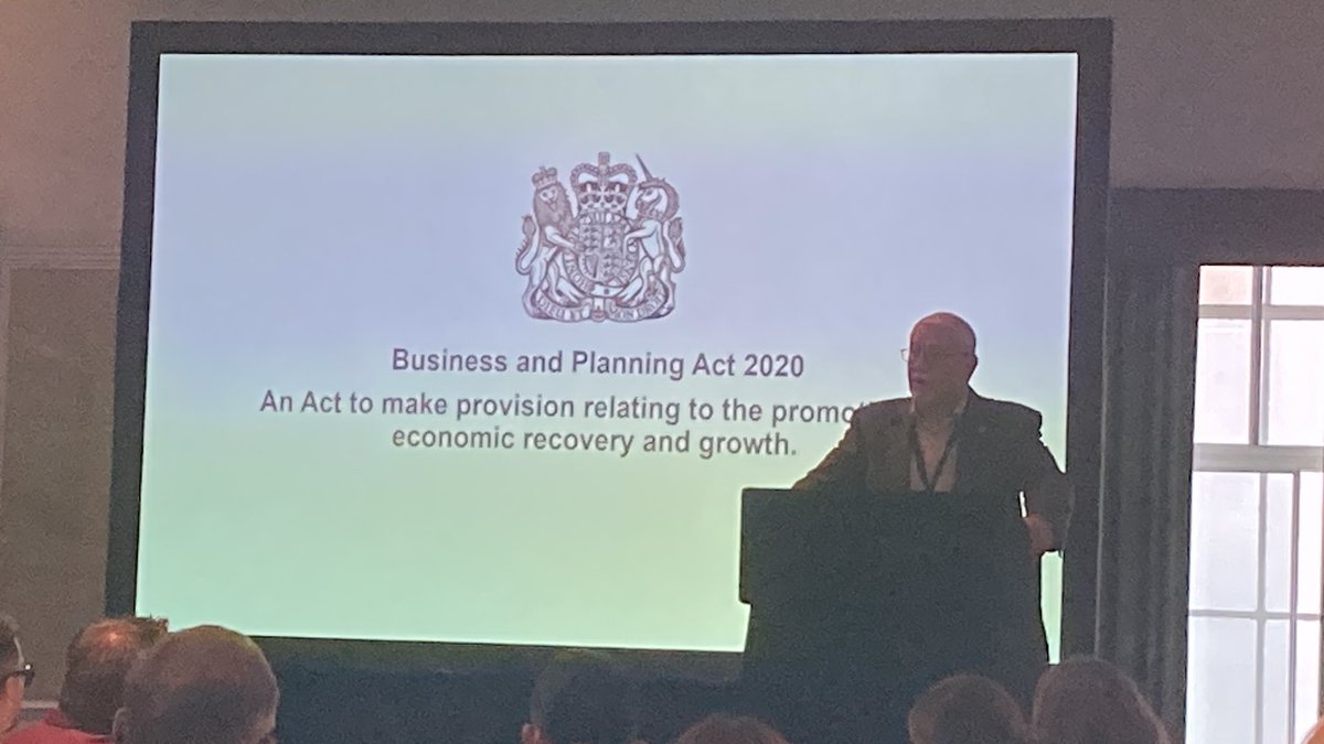 We now have an update on Pavement Licences from John Miley, the vice-chair of <a href="/IoLEastMids/">IoL East Midlands</a> region.