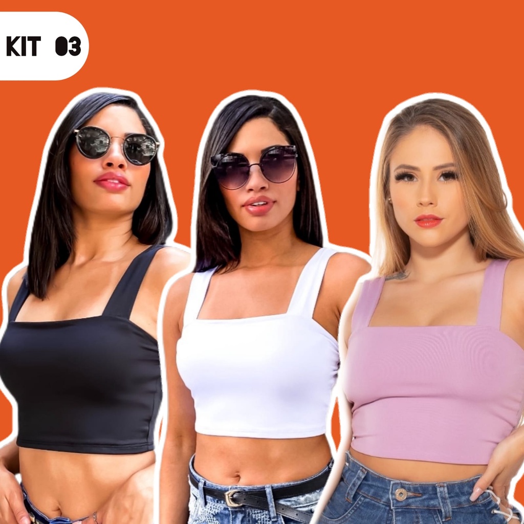 mundodebeck's tweet image. 🔥 KIT 3: Cropped Alça Grossa Suplex - Várias Combinações  onde comprar 👇🏽
🔗 s.shopee.com.br/8UnjUn9kAK

#semanadamoda #modafeminina #shopee #achadinhos