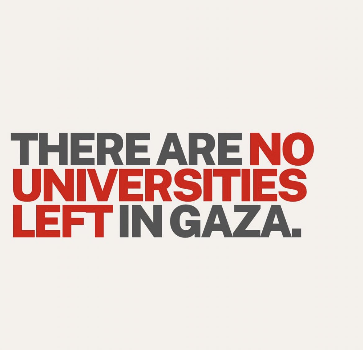 AvrilBerthet's tweet photo. According to the UN's Human Rights High Commissioner, there are no universities left in Gaza.
'Israa University, the last remaining university in Gaza was demolished by the Israeli military on 17 January 2024.' https://t.co/ZgEkIKFZ2b