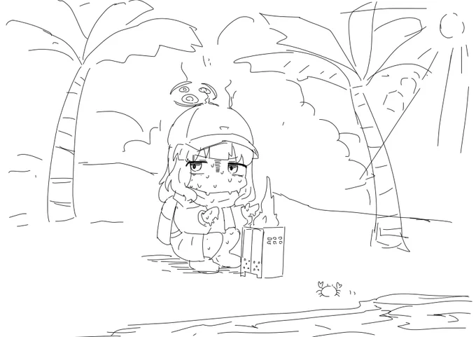 大決戦に参加してもらったけど場違い感半端なかったという絵です 