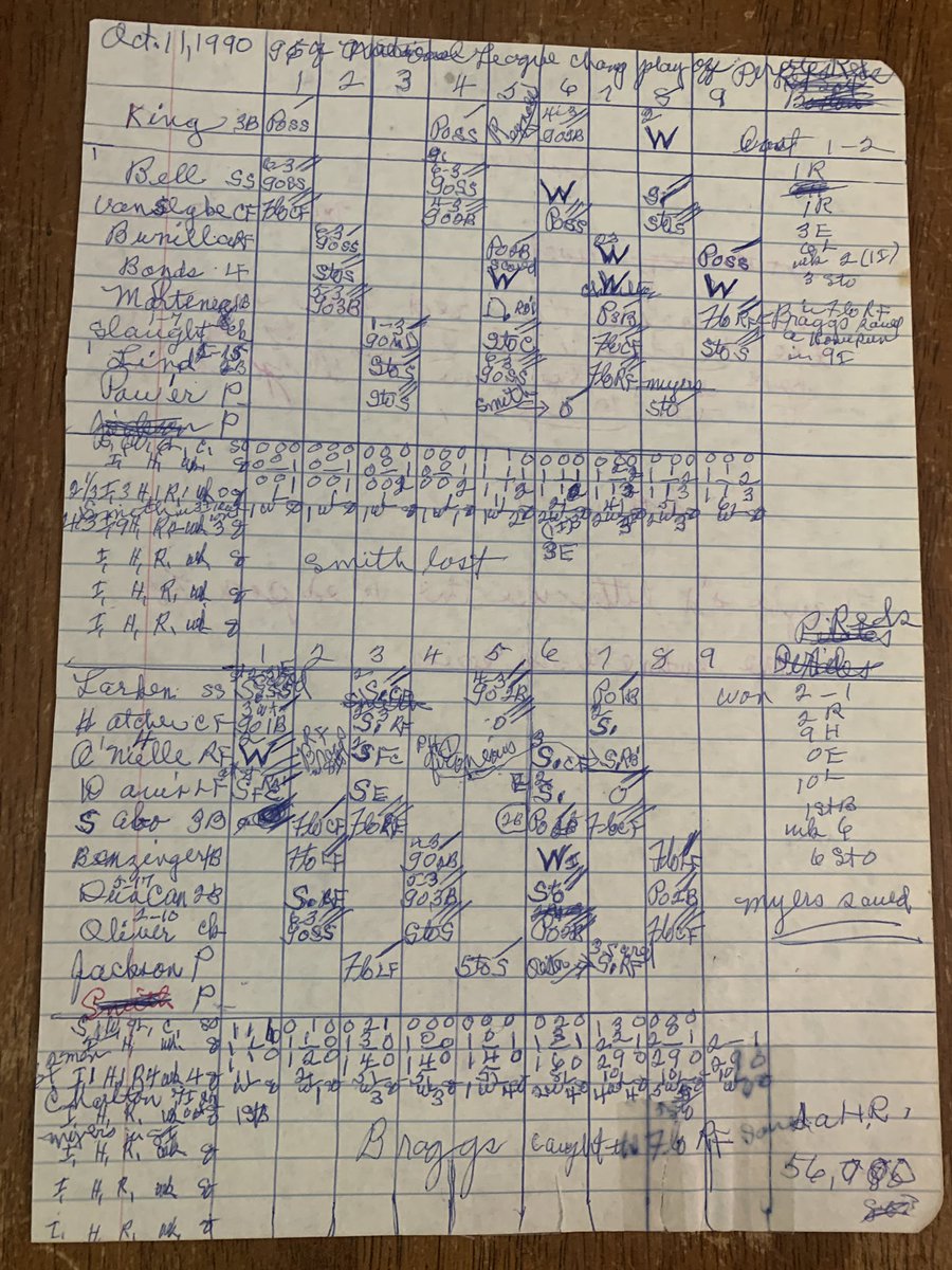 Grandma’s Scorebook tweet media