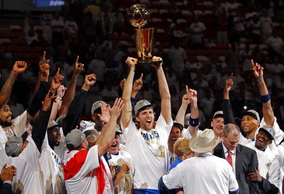 NationMffl's tweet photo. 13 years ago today, the Dallas Mavericks won their first NBA Finals in franchise history.

Special times 🥹 https://t.co/4WQxLQnM8j