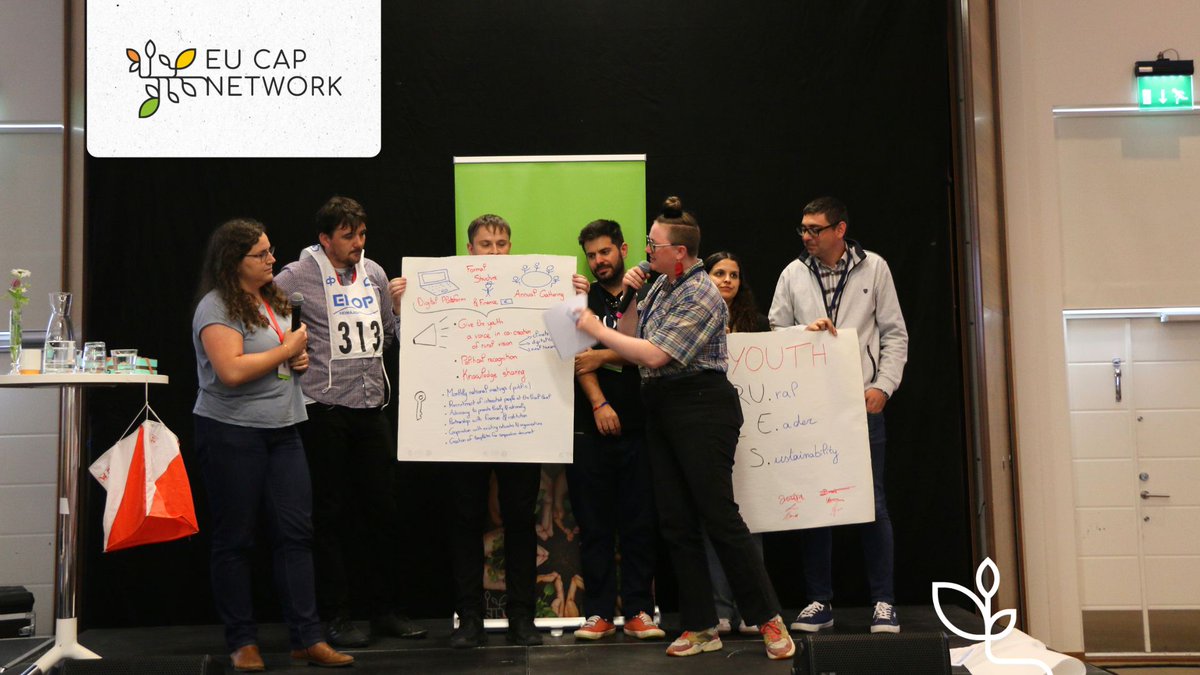 eucapnetwork's tweet photo. Young participants are now pitching their ideas for a young #LEADER community - the best ideas will be considered in our future work and collaboration 🤝

Congratulations to all the groups for their engagement! 🤝

🔗 https://t.co/HbM0x6Sm5X

#YoungLEADERForum https://t.co/funfWUFME8