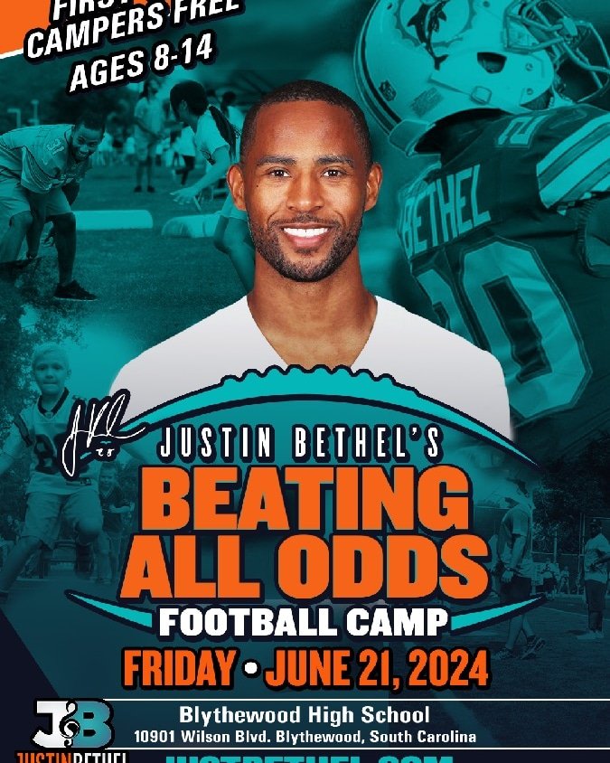 JUSTIN BETHEL KIDS CAMP 
JUNE 21, 2024

Free for the first 100 kids!!!
REGISTRATION IS STILL OPEN.

justbethel.com/2024-youth-foo…