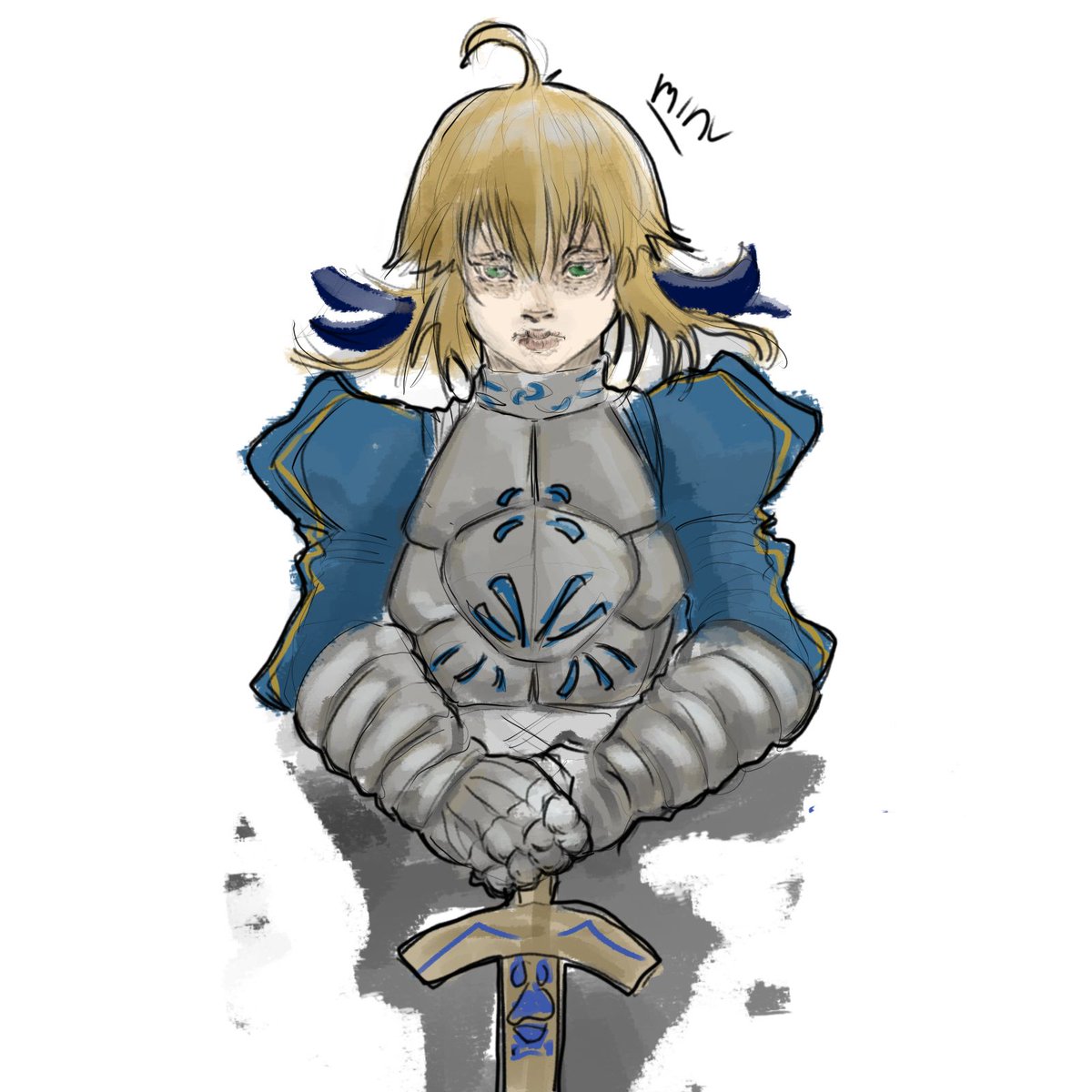 Minkusu3's tweet image. #fategrandorder
#saber
#fgo