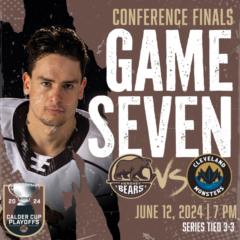 TheHersheyBears's tweet photo. Game 7. No explanation needed.

🎟️ https://t.co/Ra8akUzi59

PREVIEW ⤵️