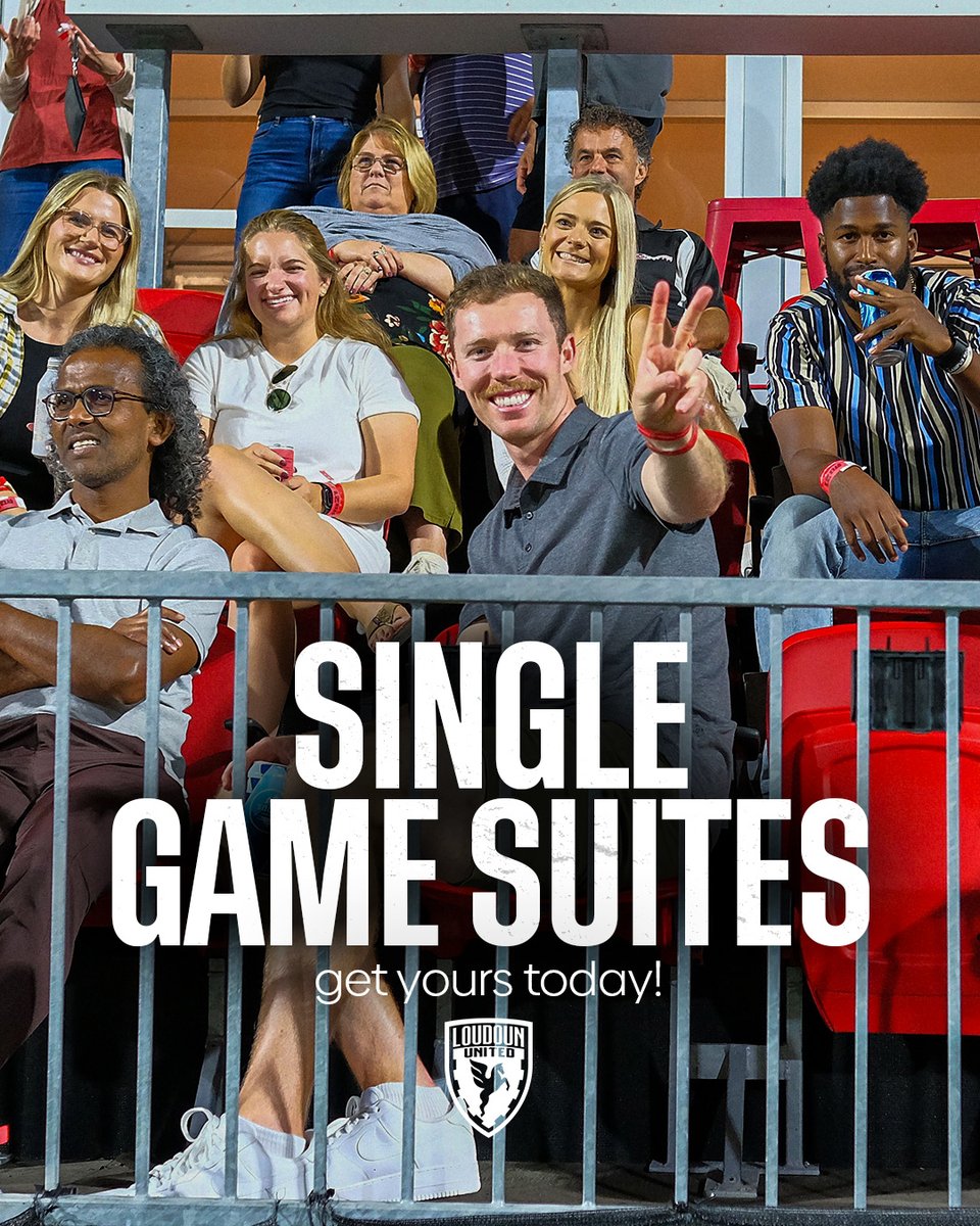 We want to see YOU in the suites❗
It's the perfect outing for friends, family, or co-workers 👥
Book a single match suite today for only $900, a $180 discount!
 
Sale ends tonight at 5pm ET!
hubs.ly/Q02Bqclw0