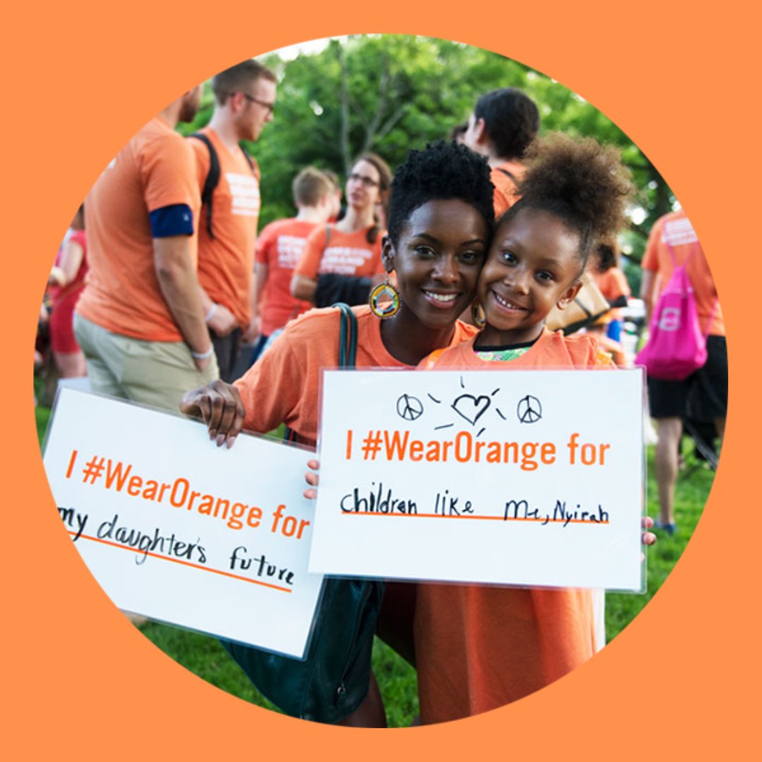 Wear Orange this mo &amp; End Gun Violence! “Wear Orange” is observed every June to honor the 43K+ Americans killed with guns ea/yr &amp; 76K+ wounded. For more info, see WearOrange.org + Everytown.org. #wearorange #everytown #endgunviolence #equalityingov