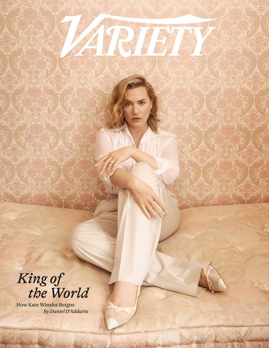 Kate Winslet once told a director looking to hire her “I know exactly what to do”; Time after time, diving deep and holding her breath, she still does. On “Titanic,” more “Mare,” and being a morning person, in one of my favorite profiles yet: variety.com/2024/tv/news/k…