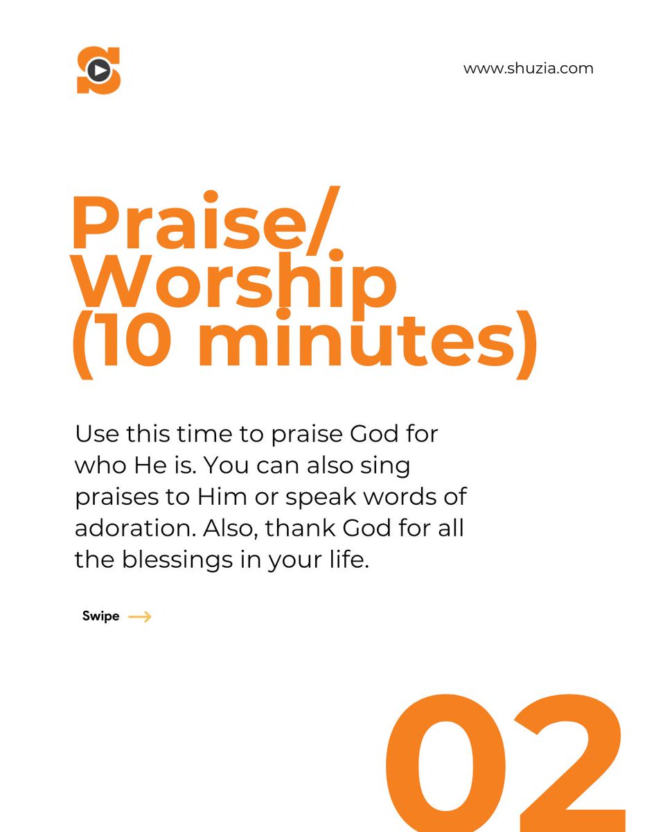 myshuzia's tweet image. You no longer have an excuse! 🙅‍♀️

If you have been struggling to pray, this easy to follow one hour guide is exactly what you need to change your prayer game.

Check this thread for more tips👇
#shuzia #prayerlife #prayerguide #christiancommunity