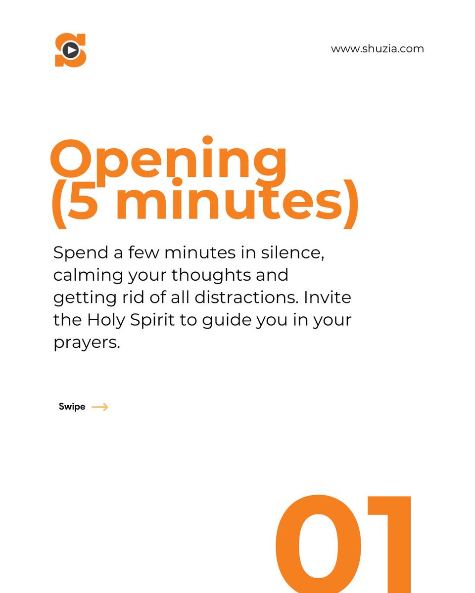 myshuzia's tweet image. You no longer have an excuse! 🙅‍♀️

If you have been struggling to pray, this easy to follow one hour guide is exactly what you need to change your prayer game.

Check this thread for more tips👇
#shuzia #prayerlife #prayerguide #christiancommunity