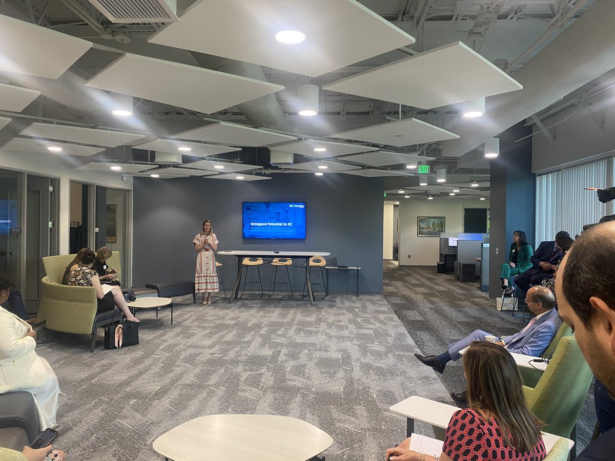 This morning, the #NCChamberFoundation is revealing insights from a recently commissioned statewide survey of North Carolina voters, highlighting a child care crisis impacting the state's economy. #ChildCare4NC #UntappedPotentialNC