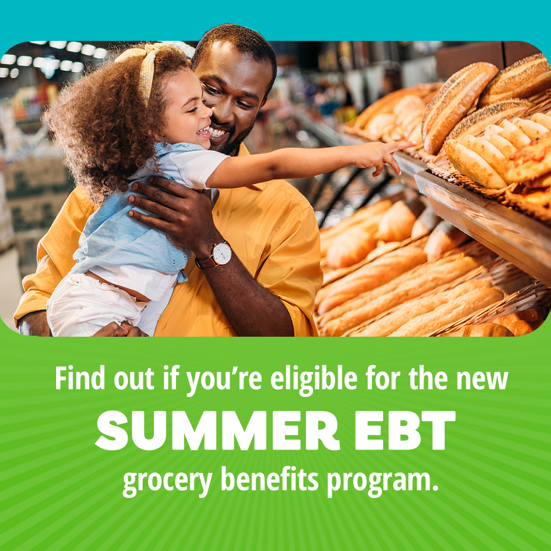 Great news! Eligible school-age children in Washington can get SUN Bucks— $120 per child in grocery benefits during the summer. 

Find more on our blog: withinreachwa.org/sun-bucks-part… 

You may qualify Basic Food. Call the Help Me Grow helpline 1-800-322-2588 and talk to a specialist!