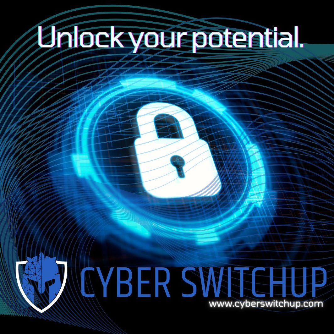 CyberSwitchUp's tweet photo. UNLOCK. YOUR. POTENTIAL.
Sign up now for the FREE Online Qualifier! 🔷
https://t.co/x6pL3eISrV
#cyberswitchup #cybereducation #cyber #cybercompetition #cybercommunity #cyberawareness #cybersafety https://t.co/HamVK0w7yB