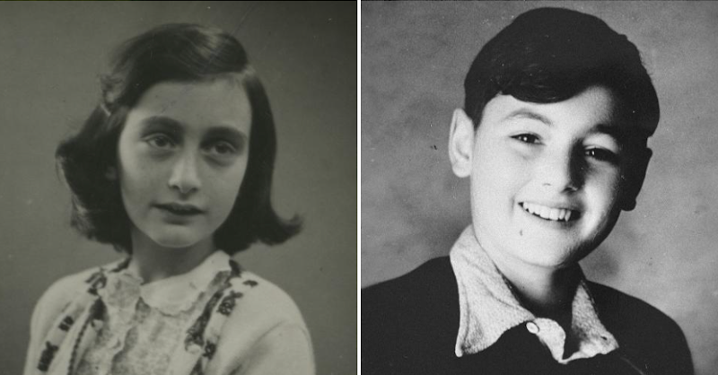 HolocaustMuseum's tweet photo. #AnneFrank and Peter Feigl were both 13 years old when they began chronicling their Holocaust experiences in their diaries. As we mark Anne's birthday, learn the story of another young writer during the Holocaust. Watch live on YouTube today at noon ET to meet Peter.