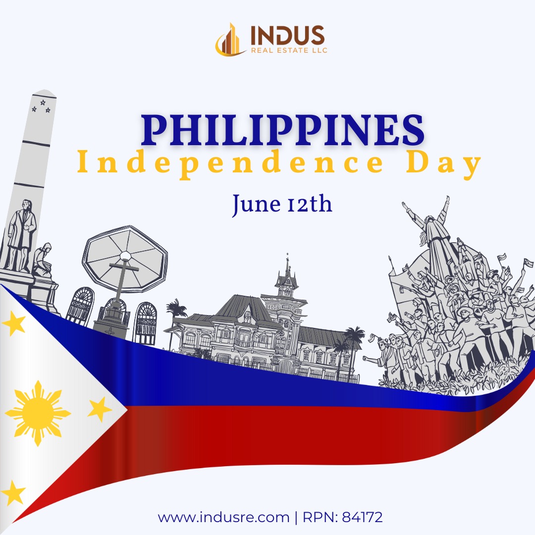 indusREdubai's tweet photo. To our incredible Filipino team, Happy Independence Day! Your hard work, passion, and dedication are truly inspiring. Mabuhay ang Pilipinas! 🇵🇭

#indusre #indusrealestate #independencedaycelebration #celebration  #philippineindependenceday #freedom #mabuhaypilipinas #pilipinas https://t.co/GlkGP6Vj8N