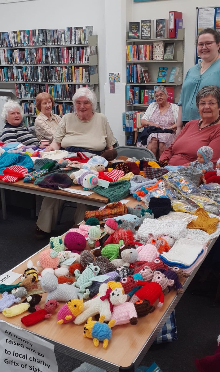 SouthamptonLibraries (@sotonlibraries) on Twitter photo A thank you on behalf of our Portswood Library knitting group, "Knit Wits" - whose recent sale raised £260 for <a href="/giftofsight1/">University of Southampton Gift of Sight Appeal</a>! A thank you on behalf of our Portswood Library knitting group, "Knit Wits" - whose recent sale raised £260 for <a href="/giftofsight1/">University of Southampton Gift of Sight Appeal</a>!