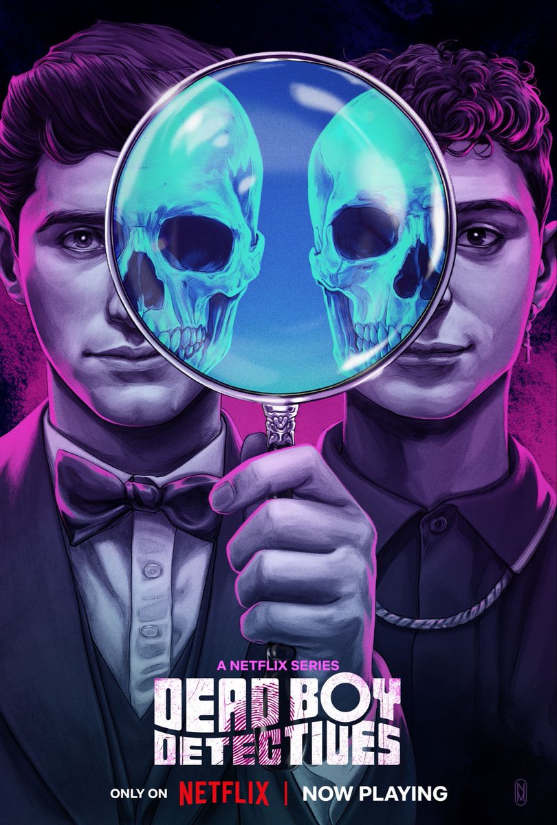 Dit is zo leuk! Iedereen alsjeblieft kijken dan komt er hopelijk een 2de seizoen 🙏 
#DeadBoyDetectives