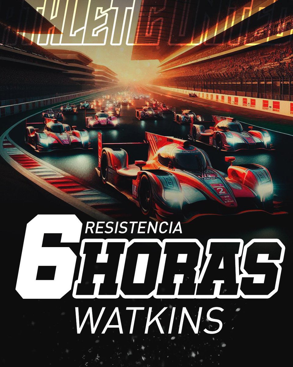 🏎 ¡Estamos emocionados de anunciar que algunos de nuestros jugadores de <a href="/iRacing/">iRacing</a> estará compitiendo en las 6H de Watkins! 

<a href="/Pedrito_feer/">Pedro Fernández Olmedo</a>
<a href="/MarkViaplana/">MarkVracing</a>
<a href="/samuolea46/">samuolea</a>
<a href="/oscarrobeert/">oscar</a>

 ¡Prepáraros para vivir la adrenalina al máximo! #WatkinsGlen #SimRacing