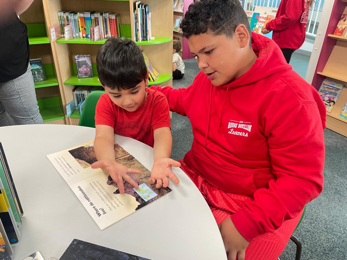 rougebouillon's tweet photo. The children really enjoyed sharing the Africa themed books today during Book Buddy session, which had been kindly donated by @StandardBank. #letsgetreading https://t.co/Q8YcFZsdLc