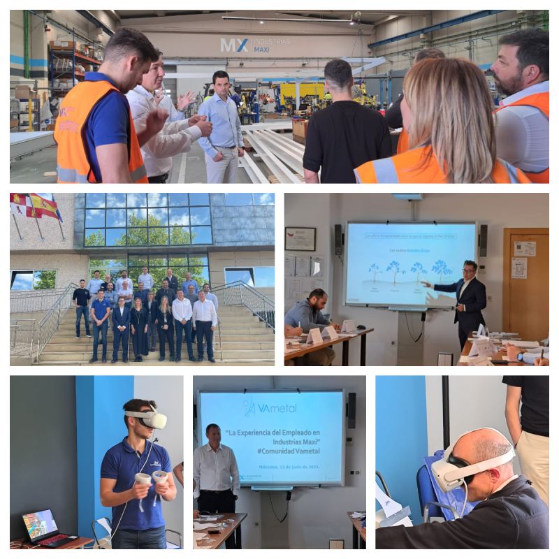 Hoy hemos tenido una jornada de experiencias con la #ComunidadVametal en la que hemos podido compartir la "Experiencia del Empleado".  Agradecemos a la Directora de <a href="/AVametal/">Asociación Vametal</a> María Rodríguez Manchado, SPHRi por impulsar este evento y a las empresas participantes #RRHH #Talento