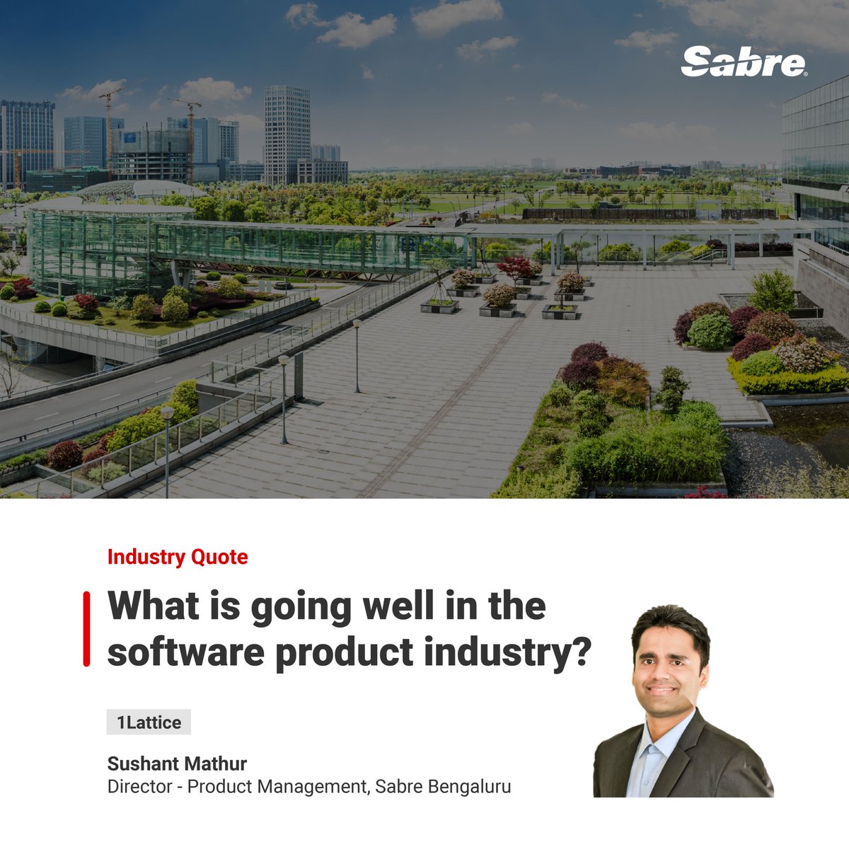 Sushant Mathur's quote was featured in the recently launched <a href="/stpiindia/">STPI</a> Report titled "Cutting-Edge Tech Forging India as a Software Product Nation," unveiled during STPI's 33rd Foundation Day on June 5, 2024.

Download the report here: bit.ly/4bWRRoW

#GCC #Technology