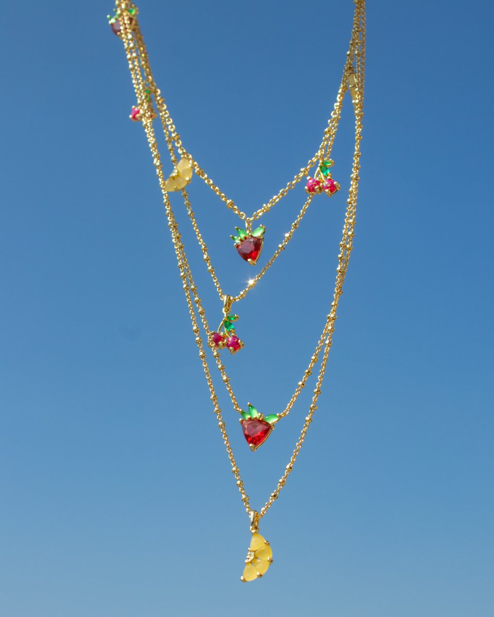 Just Dropped: New Fruit Styles! 🍓✨🍒🍋☀️ ​

Soak up the sun with these snackable and totally stackable styles! Start shopping here: bit.ly/3yVjpwd ✨🍋