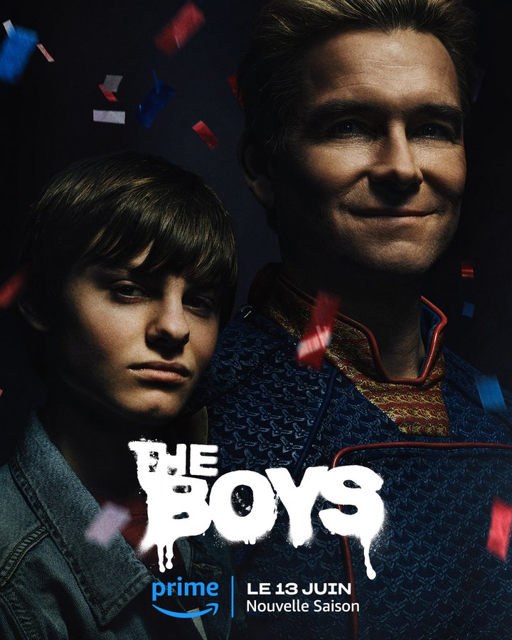 JVCom's tweet image. The Boys Saison 4 arrive demain sur Prime Video !

Les 3 premiers épisodes seront disponibles. Un nouvel épisode sortira ensuite chaque semaine.

8 épisodes sont prévus.