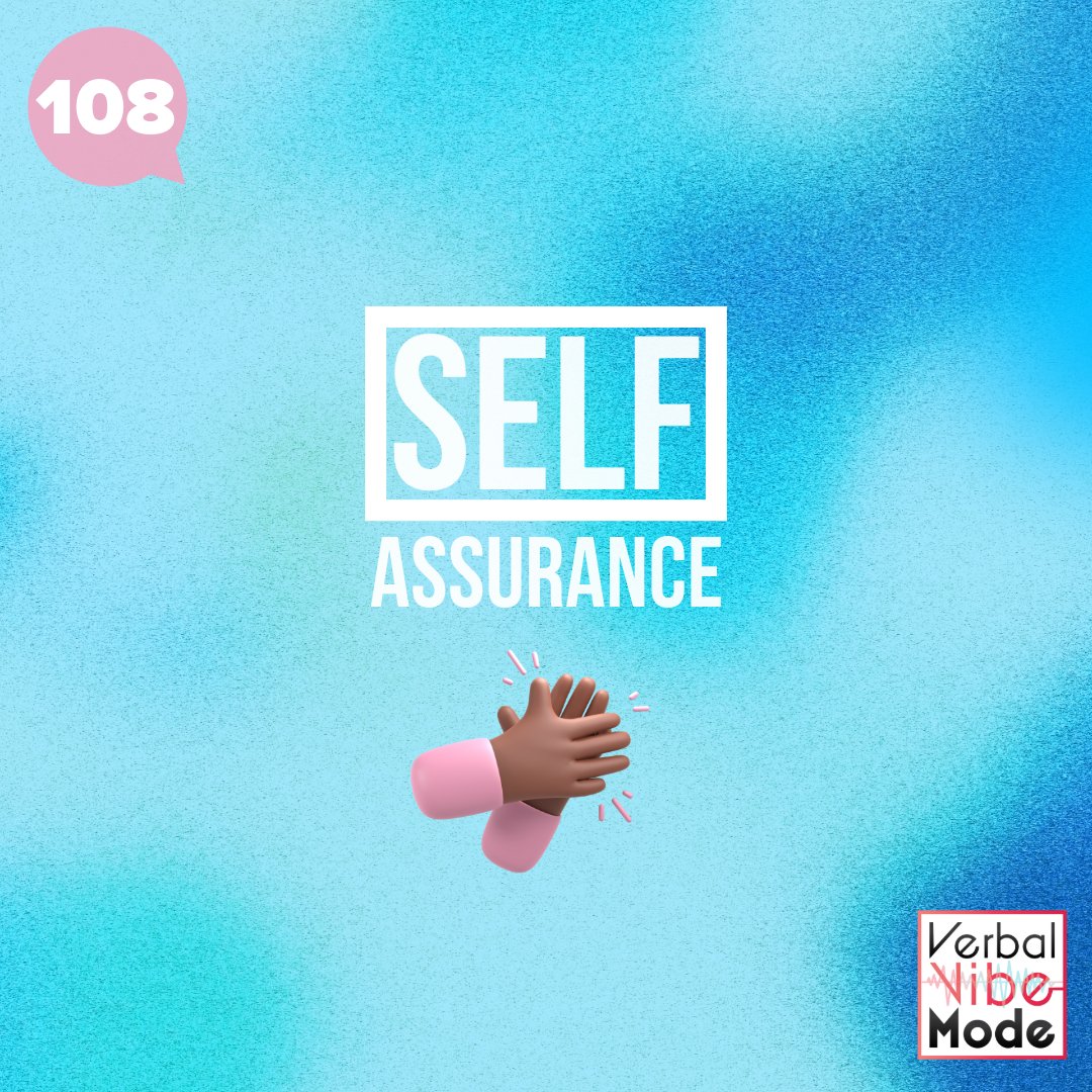 VerbalVibeMode's tweet photo. 🎙️ NEW EPISODE: Self Assurance | 108

👂🏾 https://t.co/oBPuL33Gqc

Join LadiiGi as she delves deeper into the Self series, this time focusing on self-assurance. Learn ways to become more self-assured in all aspects of your life. 
#vvm #spotify #self #selfcare #podcast https://t.co/q2gDb4ehfU