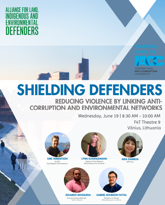 Excited to announce ALLIED's workshop at the <a href="/IACCseries/">International Anti-Corruption Conference</a> ! 🌍🛡️ 
Join us on June 19, 8:30-10:00 am, at F4T Theatre 9 to explore how anti-corruption and environmental networks can protect defenders. #IACC2024 #AntiCorruption
Register here: iacc2024.eventreference.com
