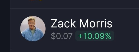 Han Crypto (@hancryptootc) on Twitter photo There is nothing to see here except $ZACK back in the green.
Haters gonna hate. I used to hate. I was never more wrong about a person than I was about <a href="/MrZackMorris/">Zack Morris</a>.
I regret not getting in $ZACK much sooner.
I regret believing all the BS from the past.
Those days are There is nothing to see here except $ZACK back in the green.
Haters gonna hate. I used to hate. I was never more wrong about a person than I was about <a href="/MrZackMorris/">Zack Morris</a>.
I regret not getting in $ZACK much sooner.
I regret believing all the BS from the past.
Those days are