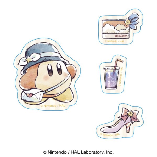 Ensky will be releasing these four Kirby Sunny Day die-cut mini sticker sets in Japan this September! Each set retails for 495 yen! ☀️
