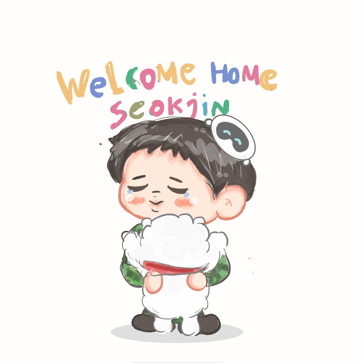 Welcome Home Seokjinnie💞
#jin #kimseokjin #welcomebackJin #btsfanart