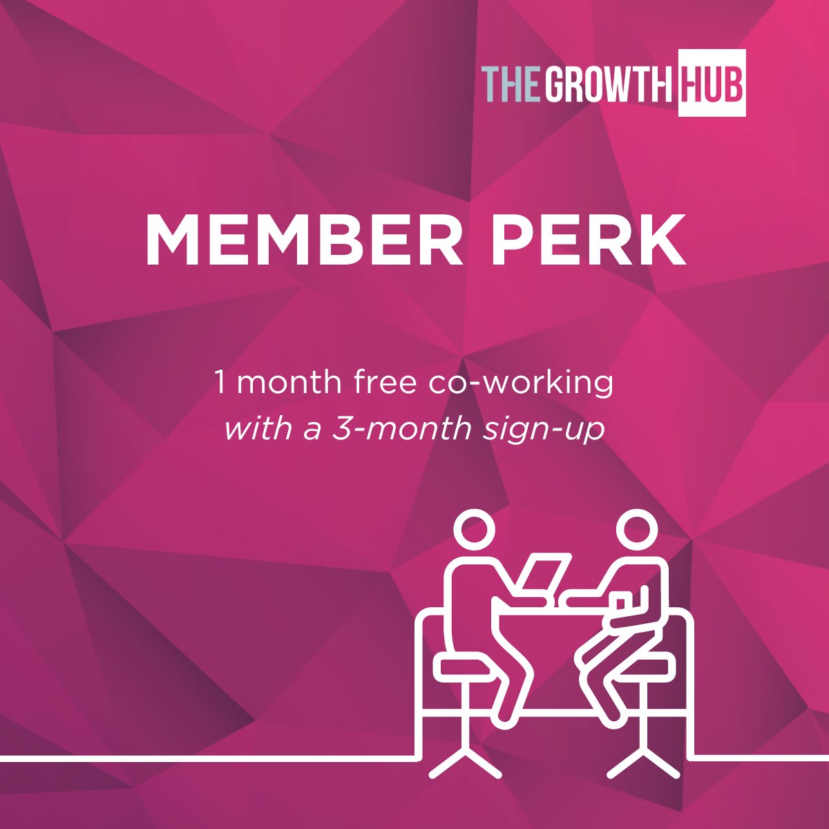 The Growth Hub Cheltenham offers a vibrant co-working space within Hub8 to boost your productivity and help you connect with like-minded professionals! 📈 

✍ Get in touch today and learn how to get 1 MONTH FREE on a 3-month membership!