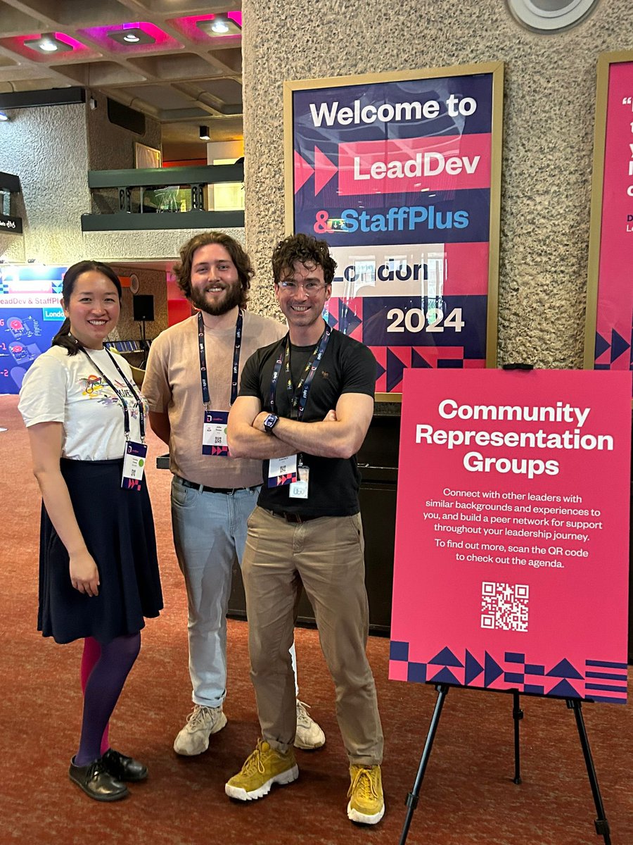 Alfie Potter (@alfiepottertech) on Twitter photo Thank you <a href="/TheLeadDev/">LeadDev</a> for the opportunity to lead the “Connecting Queer Leaders 🏳️🌈🏳️⚧️” Community Representation Group with the awesome <a href="/YanqingCheng/">Yanqing Cheng</a> & <a href="/d0ug7a5/">Dougie Robertson</a>!
It was a great session with enriching conversations throughout!
#queertech #leaddev Thank you <a href="/TheLeadDev/">LeadDev</a> for the opportunity to lead the “Connecting Queer Leaders 🏳️🌈🏳️⚧️” Community Representation Group with the awesome <a href="/YanqingCheng/">Yanqing Cheng</a> & <a href="/d0ug7a5/">Dougie Robertson</a>!
It was a great session with enriching conversations throughout!
#queertech #leaddev