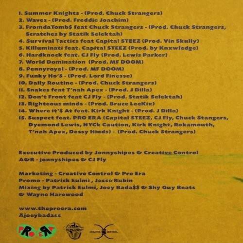 XXL's tweet photo. 12 years ago today, Joey Bada$$ dropped his debut mixtape 1999. 💿

What’s your favorite song on here? https://t.co/0hzlOFfxLU